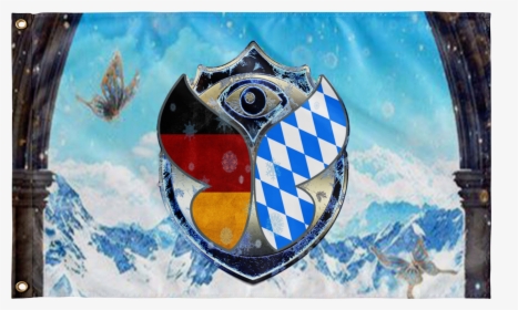 Bavaria Germany Flag For Festival - Tomorrowland Winter Martin Garrix 2019, HD Png Download, Transparent PNG