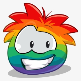 Puffle Arco Iris , Png Download - Club Penguin Puffle No Background, Transparent Png, Transparent PNG