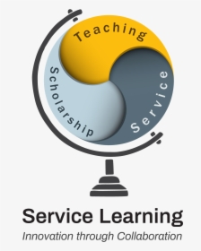 Teaching, Scholarship, Service - Poster On Service Learning, HD Png Download, Transparent PNG
