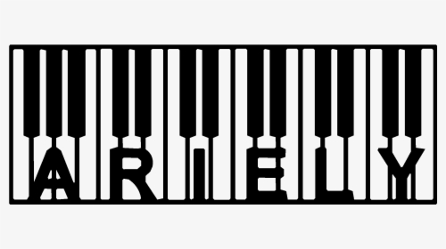 Ariely Piano Keys Shirts - Musical Keyboard, HD Png Download, Transparent PNG