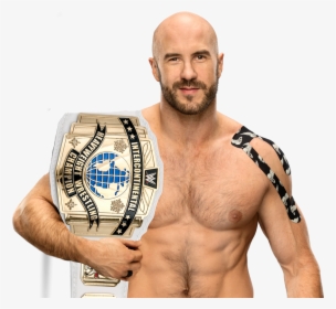 Cesaro Intercontinental Champion Png By Cairowiskpngscreator - Wwe Cesaro Png, Transparent Png, Transparent PNG