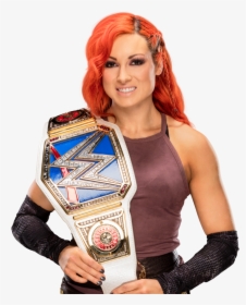 Arm,professional - Wwe Smackdown Women's Champion Becky Lynch, HD Png Download, Transparent PNG