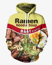 Noodles Clipart Top Raman - Beef Ramen Noodle Hoodie, HD Png Download, Transparent PNG