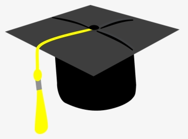 Graduation Clip Art Dromgae Top - Orange And Black Graduation Cap, HD Png Download, Transparent PNG