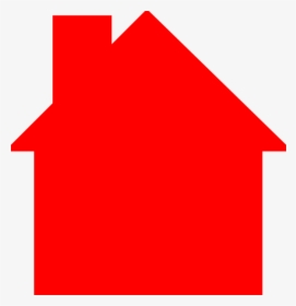 Transparent House Logo Clipart - House On Red Clipart, HD Png Download, Transparent PNG