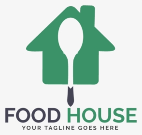 Food House Logo Design, HD Png Download, Transparent PNG