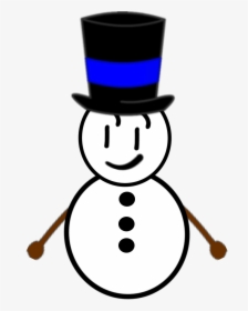 Snowman Clipart , Png Download - Cartoon, Transparent Png, Transparent PNG