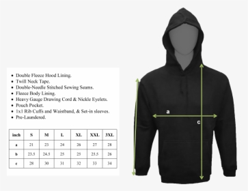 25 Inch Hoodie, HD Png Download, Transparent PNG