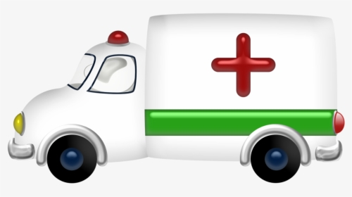 Hospital Transportation Cartoon Illustration Ambulance - Прозрачном Фоне Скорая Помощь, HD Png Download, Transparent PNG