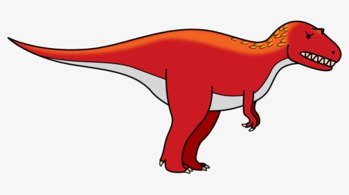 Transparent Dinosaur Cartoon Png - Red Dinosaur Cartoon Png, Png Download, Transparent PNG