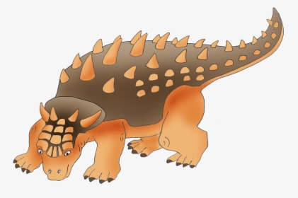 Ankylosaurus Dinosaur Clipart - Dinosaur Ankylosaurus Clip Art, HD Png Download, Transparent PNG