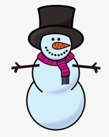 Snowman Clip Free Download - Winter Clipart Png, Transparent Png, Transparent PNG