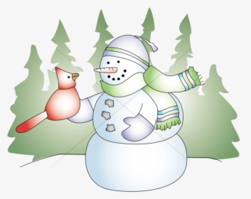 Snowman Clipart Traditional Christmas Decoration Transparent - Illustration, HD Png Download, Transparent PNG
