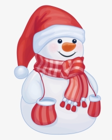 Snowman Clipart , Png Download - Dibujos De Muñecos De Nieve, Transparent Png, Transparent PNG