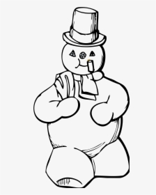 Christmas Snowman Clipart Clip - Merry Christmas Snowman Clipart, HD ...