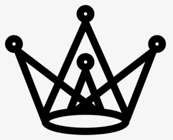 Crown Shape Png - Corona De Triangulos En Png, Transparent Png, Transparent PNG