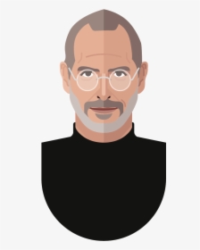 Steve Jobs Easy Drawing, HD Png Download, Transparent PNG