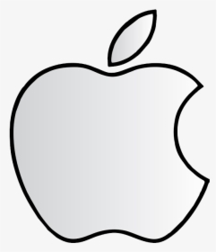 Apple Logo With Steve Jobs , Png Download - White Apple Logo Png, Transparent Png, Transparent PNG
