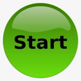 Start Button Svg Clip Arts - Start Button Clipart, HD Png Download, Transparent PNG