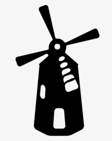 Windmill - Helicopter, HD Png Download, Transparent PNG