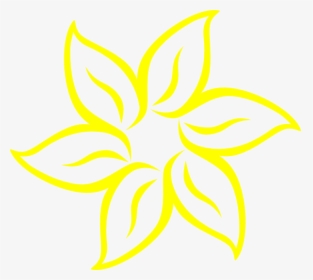 Yellow Flower Svg Clip Arts - Sman 13 Depok, HD Png Download, Transparent PNG