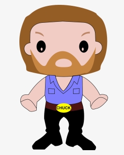 Man, Person, Chuck, Norris, Fighter - Chuck Norris Clipart, HD Png Download, Transparent PNG