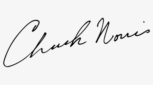 Chuck Norris Signature, HD Png Download, Transparent PNG