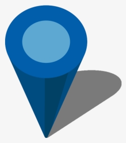 Location Map Pin Blue7 - Light Blue Location Symbol, HD Png Download, Transparent PNG