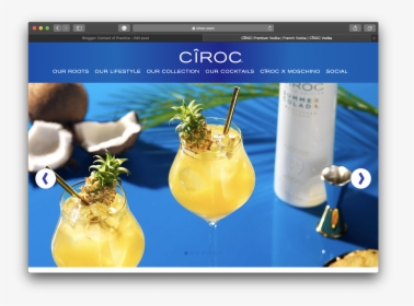 Must Follow The Cîroc Brand Identity - Ciroc, HD Png Download, Transparent PNG