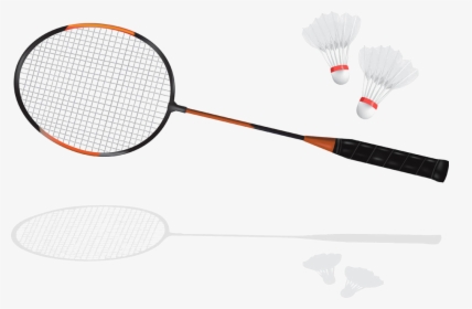 Badminton Racket Drawing Clip Art - Transparent Background Badminton Clipart, HD Png Download, Transparent PNG
