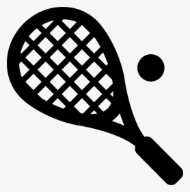 Transparent Tennis Court Clipart - Squash Racket Icon Png, Png Download, Transparent PNG