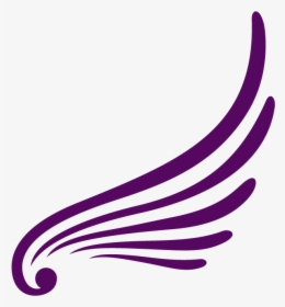 Angel Wing Logos - Purple Wings Logo, HD Png Download, Transparent PNG