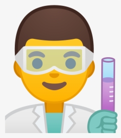 Man Scientist Icon - Emoji Scientifique, HD Png Download, Transparent PNG