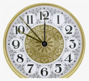 Transparent Clock Face Png - Round Metal Clock Dials 6 Inch, Png Download, Transparent PNG
