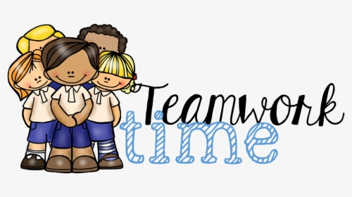 Clipart Kid Teamwork - Kids Teamwork Clipart, HD Png Download, Transparent PNG
