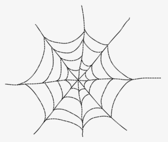 Spider Web Drawing - Spider, HD Png Download, Transparent PNG