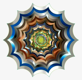 Spider Web Hypnotic Revitalized 3 Clip Arts - Fractal Art, HD Png Download, Transparent PNG
