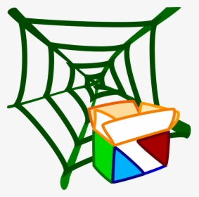 Spiderweb Spider Web Package Free Picture - Spider Web Cartoon Png, Transparent Png, Transparent PNG