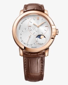 Harry Winston Midnight Date Moon Phase Automatic Watch - Swiss Watch Rose Gold Moonphase, HD Png Download, Transparent PNG