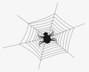 Free Spider - Spider In The Web, HD Png Download, Transparent PNG