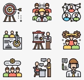 Teamwork - Human Resources Color Icon, HD Png Download, Transparent PNG