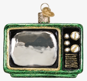 Retro Tube Tv Old World Christmas Ornament - Tv Christmas Ornaments, HD Png Download, Transparent PNG
