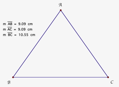 Does An Isosceles Triangle Equal, HD Png Download, Transparent PNG