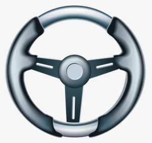 Steering Wheel Png - Transparent Steering Wheel Logo Png, Png Download, Transparent PNG