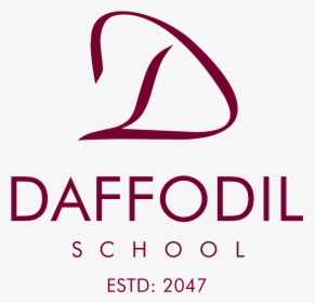 Logo Here - Daffodil School Logo, HD Png Download, Transparent PNG