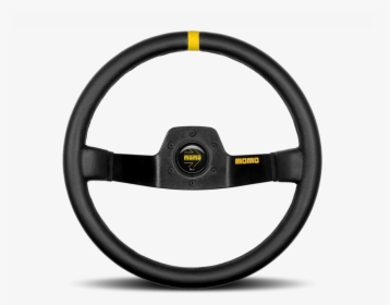 02 Leather Steering Wheel - Momo Mod 02, HD Png Download, Transparent PNG