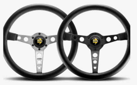 Black/black 350mm Steering Wheel , Png Download - Momo Heritage Prototipo Steering Wheel, Transparent Png, Transparent PNG