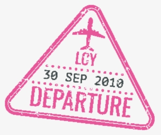 Passport Stamp Departure - Departure Stamp Png, Transparent Png, Transparent PNG