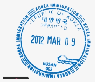 Passport Stamp Template - Circle, HD Png Download, Transparent PNG