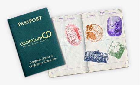 Cadmiumcd S Conference Passport Continuing Education - Us Passport, HD Png Download, Transparent PNG